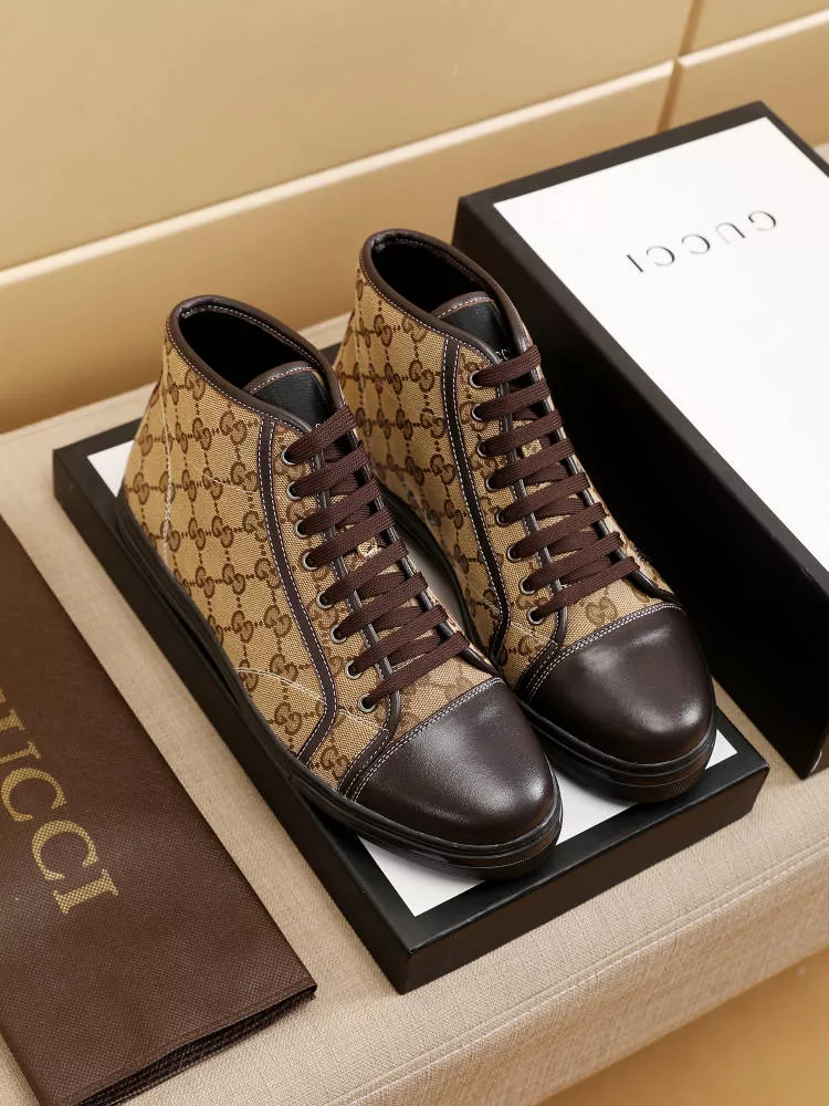 gucci high tops chaussures pour homme s_12b4a1b1